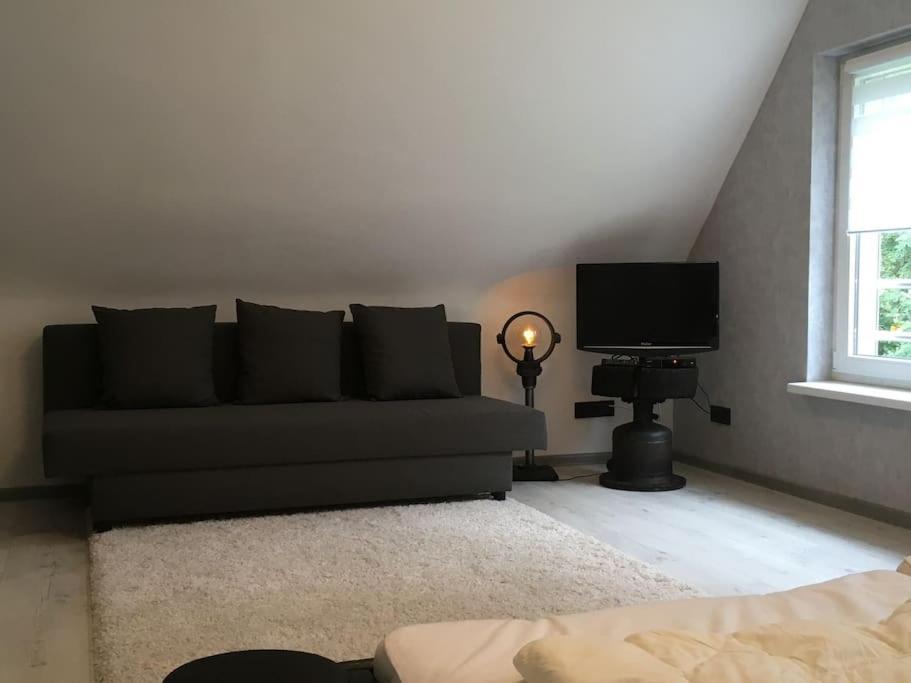 -Haus Am Waeldchen- Apartment Zehdenick Bagian luar foto