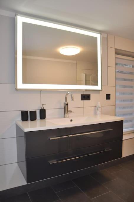 -Haus Am Waeldchen- Apartment Zehdenick Bagian luar foto