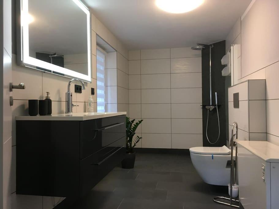 -Haus Am Waeldchen- Apartment Zehdenick Bagian luar foto