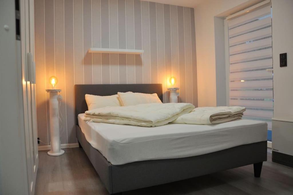 -Haus Am Waeldchen- Apartment Zehdenick Bagian luar foto